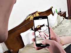 SIS.PORN. Girl doesnt have time to get used to masturbation as stepbrother bonks her