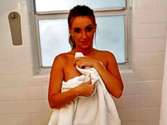 Sensual blonde with enhanced tits Harley Jade likes hard sex