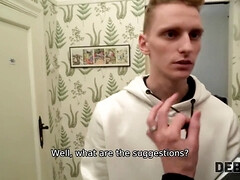 Leie, Blasen, Gehörnter ehemann, Hardcore, Hd, Rau, Russisch, Teen in den arsch