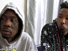 デカチン, デカパイ, 黒人, イく瞬間, 黒人, グループ, 異人種間, オッパイの