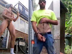 デカチン, アウトドア, 公共