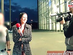 Spassig, Deutsch, Hd, Milf, Im freien, Öffentlich, Dürr