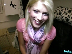Amateur, Rubia, Mamada, Engañando, Sexo duro, Al aire libre, Pov, Público