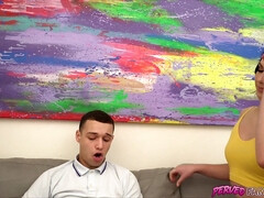 デカチン, フェラチオ, 茶髪の, 家族, オマンコ, 剃毛, 禁句, オッパイの