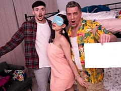 デカ尻, デカチン, デカパイ, フェラチオ, 茶髪の, バック, オッパイの