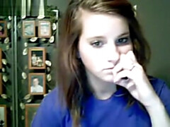 Enthousiasteling, Mooi, Bruinharig, Rondborstig, Schattig, Diep in de keel, Tepels, Webcamera