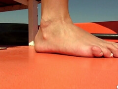 Enthousiasteling, Lieveling, Grote mammen, Bruinharig, Tsjechisch, Geld, Natuurlijk, Tieten likken