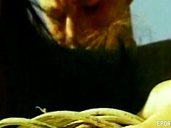 Dick Riding In Garden - Big tits