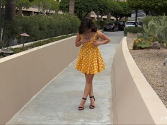 Anaal, Extreem, Vingeren, Masseren, Masturbatie, Orgasme, Alleen, Onder de rok