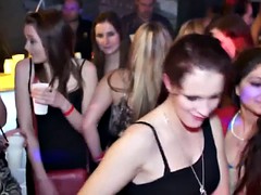 Amateur euroteen partybabes fucking in a club