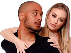 Beautiful glamorous teen Anna Claire Clouds is trying interracial sex