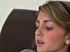 Kont, Blond, Bruinharig, Sperma shot, Moeder die ik wil neuken, Trio