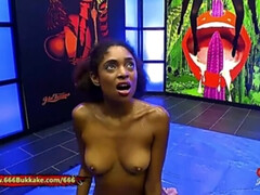Brunette brune, Bukkaké, Tir de sperme, Queue, Noir ébène, Fétiche, Hd, Plan cul à trois