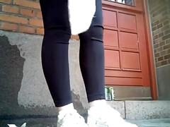 Amateur, Mignonne, Queue, Groupe, Mamelons, Pisser, Public, Nénés