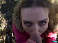 素人, ブロンド, フェラチオ, イく瞬間, チン, ヨーロピアン, アウトドア, ハメ撮り