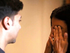 デカ尻, デカチン, デカパイ, フェラチオ, 茶髪の, 剃毛, 三人