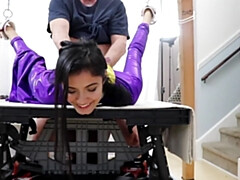 Blasen, Fesselspiele, Spermaladung, Hundestellung, Aufs gesicht abspritzen, Frau, Hd, Flotter dreier