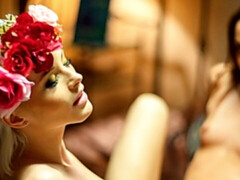 Amateur, Penetracion con dedos, Besar, Lesbiana, Lencería, Masturbación, Coño, Tetas