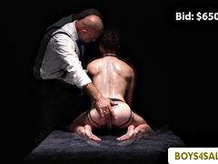 Huge Cock Twink Teen Goes to Top Bidder