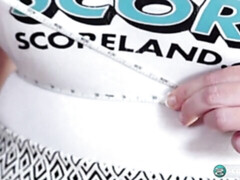 デカ尻, デカパイ, デブ, 指いじり, オナニー, 自然山雀, 一人, ストッキング