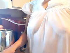 Mooie dikke vrouwen, Grote mammen, Omie, Latijnse vrouw, Rijpe lesbienne, Tepels, Softcore pornografie, Tieten likken