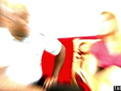 Черные, Блондинки, Брюнетки, Член, Пальцем, Межрасовый секс, Молоденькие, Сиськи