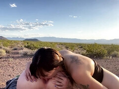 Outside Bubblegum Bubble Blowing Rimjob And Blowjob - Jamie Stone