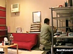 Amateur, Peludo, Ama de casa, Japonés, Maduro, Madres para coger, Desnudo, Espía