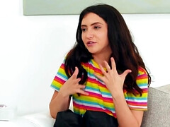 ブロンド, フェラチオ, 茶髪の, レズビアン, マッサージ, オーガズム, 現実, 三人