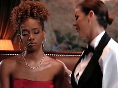 Большие сиськи, Черные, Брюнетки, Межрасовый секс, Поцелуи, Лесбиянка, Милф, Оргазм