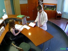 Mamada, Tetona, Checa, Médico, Pajear, Lamidas, Oficina, Tetas