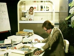 Cul, Sucer une bite, Dingue, Maman, Nue  à poil, Bureau, Nénés, Rétro ancien