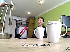 フェラチオ, 茶髪の, エロ熟女, チェコ, チン, シゴき, オフィス, フェラする