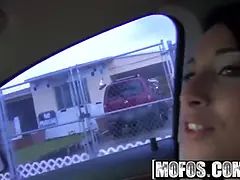 Mofos - stranded teens - Mia Hurley - road head amateur nail