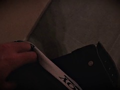 素人, デカチン, フェラチオ, チェコ, 手コキする, オナニー, シャワー, フェラする