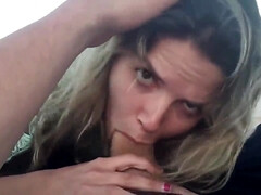 Amateur, Blonde, Sucer une bite, Brunette brune, Gorge profonde, Bâillonner, Petite femme, Adolescente