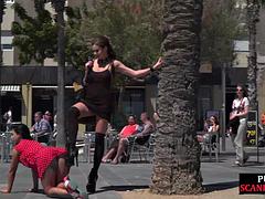 Nana, Bondage domination sadisme masochisme, Plage, Mignonne, Fétiche, Fille latino, De plein air, Solo