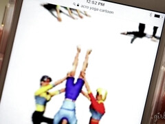 69, Blonde, Face assise, Hd, Lesbienne, Masturbation, Orgie, Rousse roux