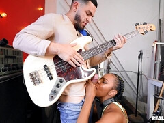 Sucer une bite, Noir ébène, Hd, Nénés