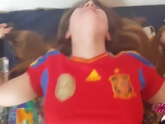 デカ尻, ブロンド, 中出し, ヨーロピアン, ラティーナ, スペイン人, ティーン, オッパイの