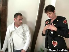 お尻, 茶髪の, エロ熟女, 淫乱熟女, 母, 現実, 義母, 三人
