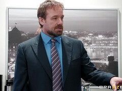 Zwart, Bruinharig, Flashing, Interraciaal, Kantoor, Softcore pornografie