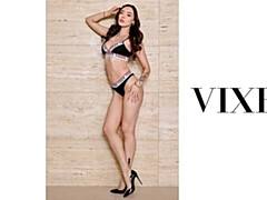 Vixen featuring Catherine Knight's straight hair action