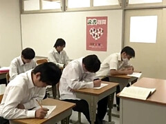 アジア人, チン, 女, 手コキする, 熟年, オマンコ, おもらし, フェラする