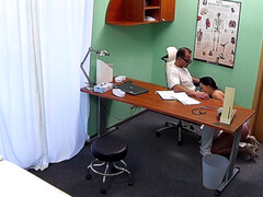 Nurse makes her boss hard