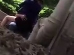 Amateur, Morena, Al aire libre, Público, Realidad, Voyeur