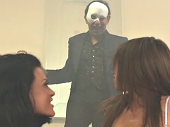 Chica, Cuadrupleta, Grupo, Sexo duro, Estrella porno