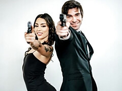 Culo, Mamada, Morena, Lencería, Tetas naturales, Bragas, Medias largas, Adolescente