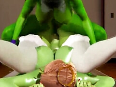 3d, ぽっちゃり, デカ尻, デカパイ, 中出し, フェティッシュ, フタナリ, 怪物