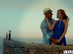 Sucer une bite, Tir de sperme, Hard, Hd, Chatte, Rousse roux, Adolescente, Nénés